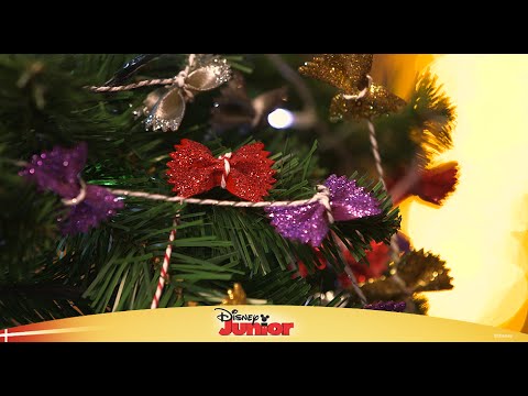 Juledekoration: Sløjfe guirlande til Sofia - Disney Junior Danmark