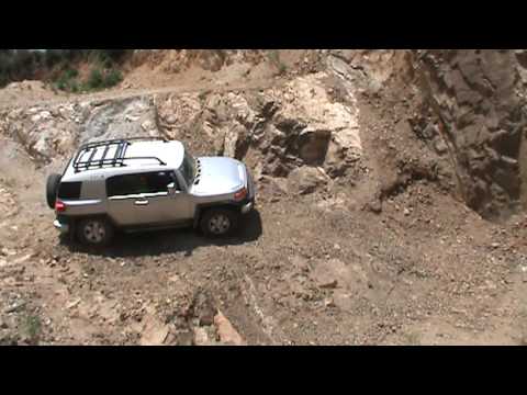 Fj Cruiser down hill at atemajac de brizuela