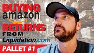 Buying Amazon Returns from Liquidation.com to Sell on Ebay, Pallet #1