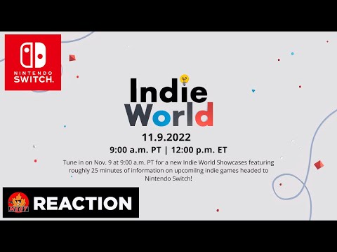 Indie World Showcase 11.9.2022 - Nintendo Switch | LIVE REACTION