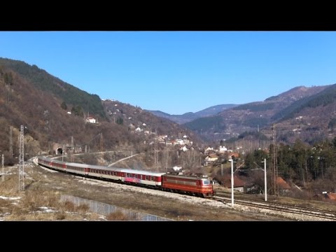 Bulgarian railways - Trainspotting in the Iskar river gorge