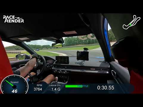 Jzilla Trackdays at Barber Motorsports Park - 2025 Honda Civic Type-R - 1:40.9