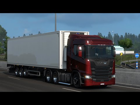 Euro Truck Simulator 2 │V8 Pipe Sound Scania