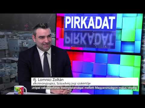 ifj. Lomnici Zoltán, alkotmányjogász, a Századvég Intézet...