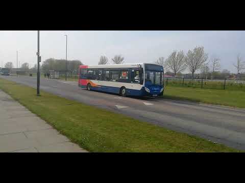 Stagecoach at Blakelaw Road in Blakelaw (20/04/2021)