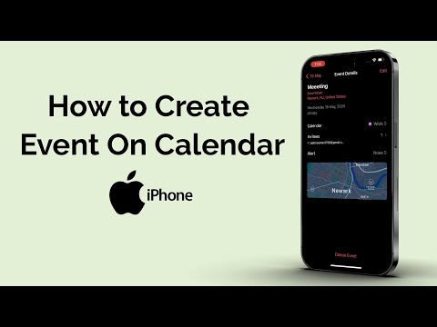 How to Create Event on iPhone Calendar?