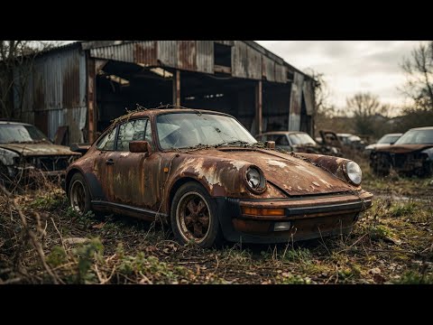 Full ASMR Restoration of a Forgotten Black Porsche 911 Turbo 930 1978 | Found in Jungle 