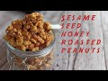 Sesame Seed Honey Roasted Peanuts 2020 Gingerlim