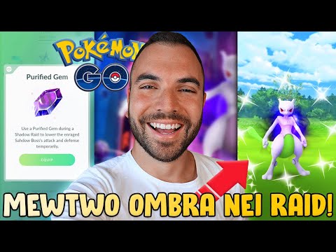 SHINY MEWTWO OMBRA NEI RAID nel nuovo evento ASCESA DELLE OMBRE! - Pokémon GO