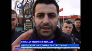 preview picture of video 'KANAL 35 Foça’da CHP’liler Özgecan için basın açıklaması yaptı'