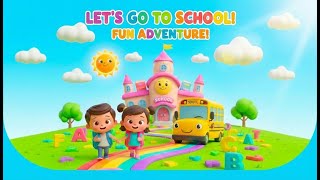 Download lagu Ayo Pergi ke Sekolah | Lagu Sekolah untuk Anak-Anak | Lagu Rutinitas Pagi | Video Pembelajaran mp3