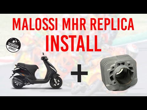 Upgrading Piaggio Zip with MHR Replica Cylinder Kit | Performance Boost for Scooters