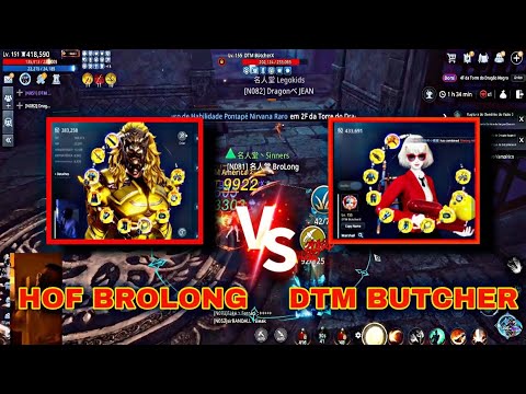 MIR4-419K PS WARRIOR HOF BROLONG VS 437K PS ARBALIST DTM BUTCHER X | TOBD 4F BATTLE