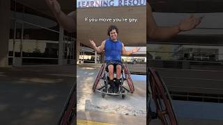 I can’t believe I didn’t move…😮‍💨♿️😈 #englishorspanish #wheelchair