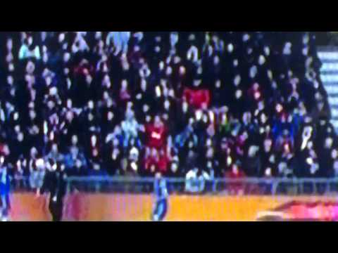 Man utd vs Chelsea, me taunting Ashley Cole 2013