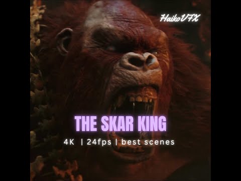 100x SCENEPACK | The Scar King - Godzilla x Kong: The New Empire (4K 24fps) #scenepack