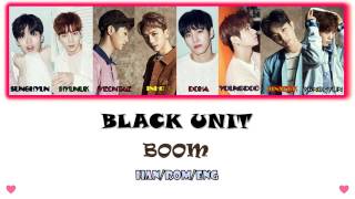Black Unit - Boom LYRIC CC