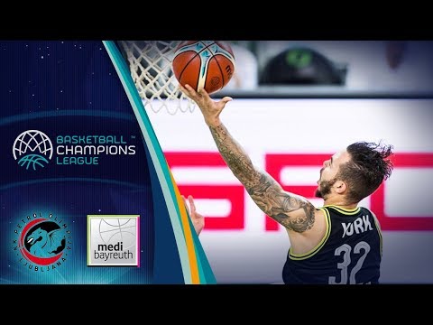 Petrol Olimpija v medi Bayreuth - Highlights - Basketball Champions League