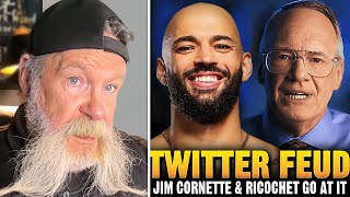 Jim Cornette vs Ricochet Twitter Wars!