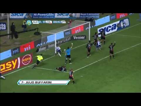 San Lorenzo vs Colon (Tremendo gol de Buffarini) 08/09/2012