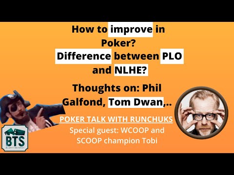 WCOOP and SCOOP Champion Tobi and Runchuks Talk about poker! | PLO Wednesday Episode 1
