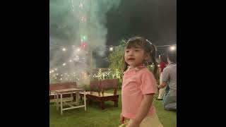 Bé Min TV quá phấn khích với Bắn pháo hoa tưng bừng mừng sinh nhật Bé Min #bemintvvn #phaohoa
