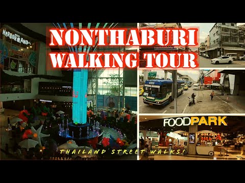 Bang Yai Nonthaburi (SPEED TOUR)- Street Scenes MRT & Central Plaza Westgate 2021