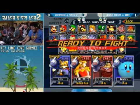 SNS2 - AbsentPage + Triple R vs Swedish Delight + n0ne - Melee Doubles Pools