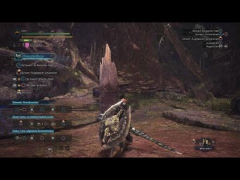 Monster Hunter World wie man Charge Blade richtig spielt - Rota - Energieklinge Tutorial Deutsch GER