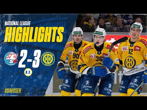 Highlights ZSC Lions vs HC Davos 2:3 n.V.