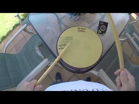 Paradiddle accent variation