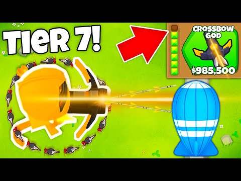 The FIRST Tier 7 Tower in BTD 6?! (Modded Sunbeam Shooter)