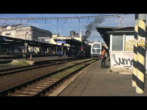 Odjezd City Elefanta ze stanice Praha Masarykovo nádraží 14.5.2017