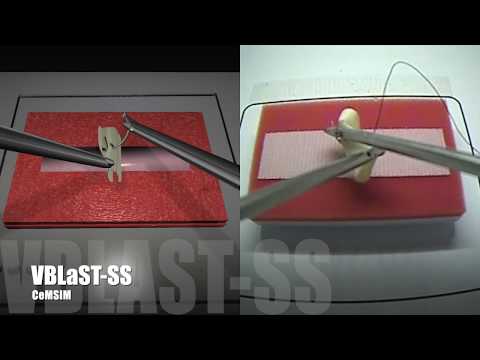 FLS Suturing Simulator (Intracorporeal Knot Tying) Demo