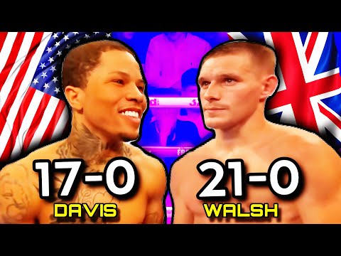 Perfect Records Collide Gervonta Davis (USA) vs Liam Walsh (UK) | KNOCKOUT, BOXING Fight, Highlights