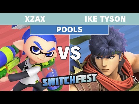 Switchfest 2019 - Scarz | Xzax (Inkling) Vs Ike Tyson (Ike) Winners Pools - Smash Ultimate