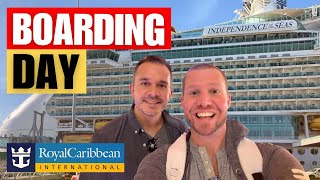Embarkation Day on Royal Caribbean’s Independence of the Seas! | Vlog Series Part 1 (2025)