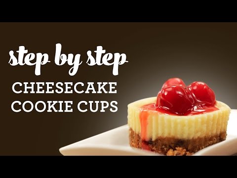 How to Make Cheesecake Cookie Cups