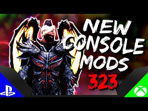 Skyrim Special Edition: ▶️5 BRAND NEW CONSOLE MODS◀️ #323 (PS4/XB1/PC)
