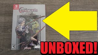 Unboxing the Limited Run Castlevania Advance Collection Special Edition!