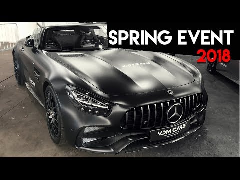 Spring Event 2018 - GMG GARAGE C63s ile yarıştık ve hız denemesi yaptık, lastik patladı!