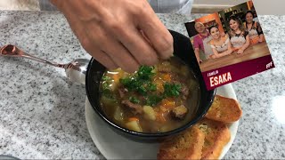 A melhor sopa de legumes com musculo que voce vai comer