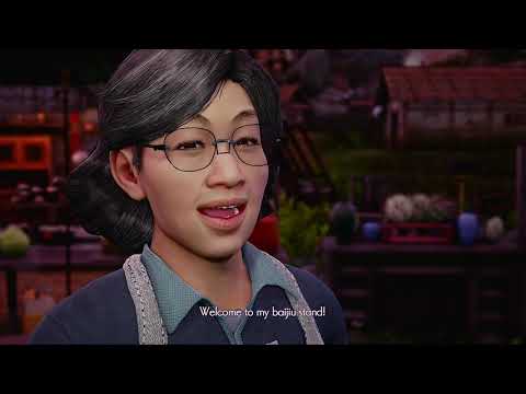 Shenmue 3 Walkthrough Part 5 - Find Sun, steamed buns and wine, Abandoned Temple | Grandmaster Feng