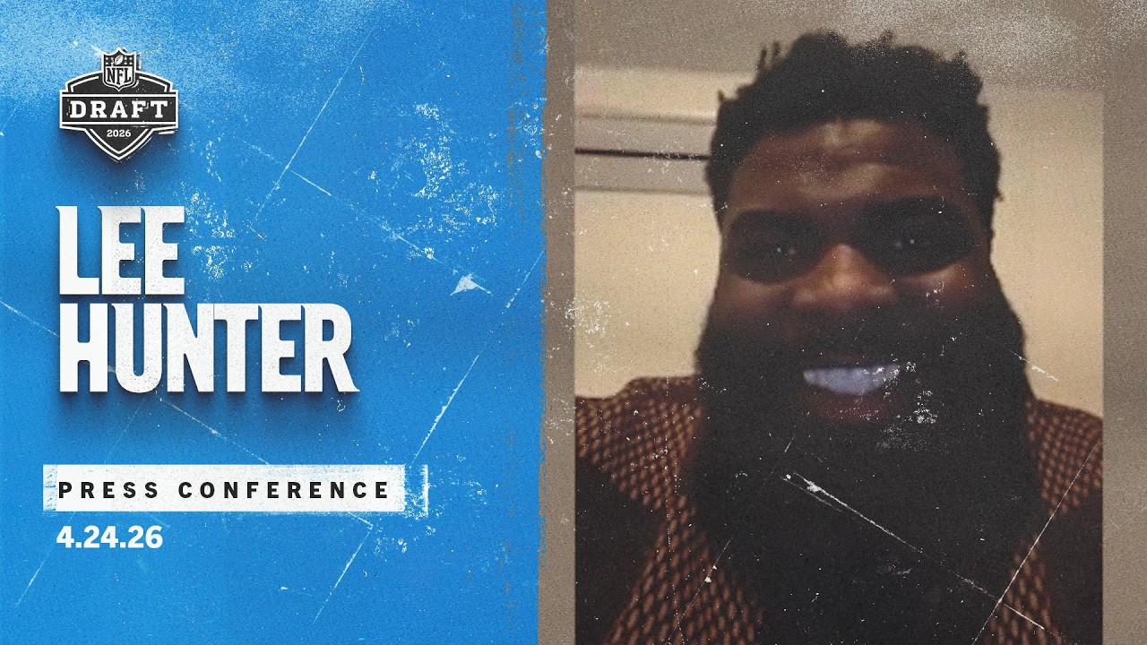 Lee Hunter introductory press conference | NFL Draft | Carolina Panthers