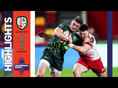 London Irish v Harlequins - HIGHLIGHTS | The Irish Take the Derby Spoils! | Premiership Cup 2021/22