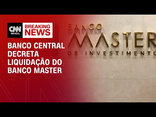 Banco Central decreta liquidação do Banco Master | CNN NOVO DIA