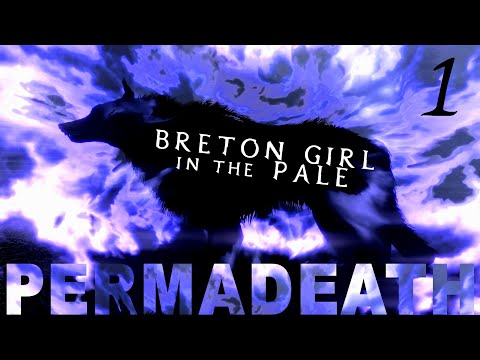 BRETON girl in THE PALE - 1 - Skyrim AE Legendary Survival Permadeath