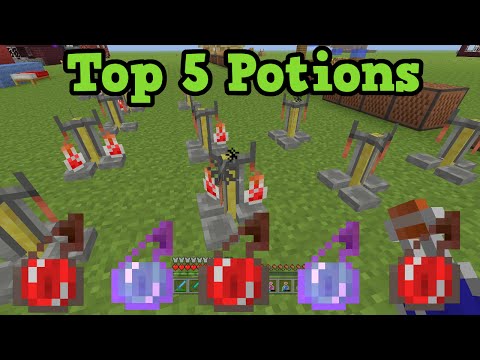 Minecraft Xbox 360 + PS3 - Top 5 Potions & How to brew them