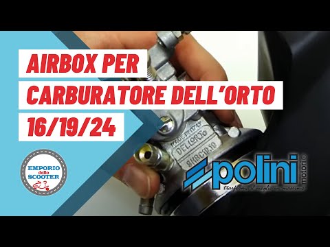 AIRBOX POLINI PER CARBURATORE DELLORTO 16-19-24