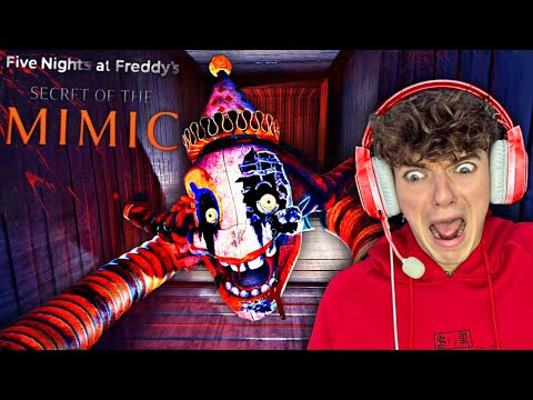 This Clown Tried to EAT ME (FNAF Secret Of The Mimic)